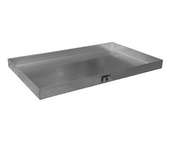 Bac de rétention pour petits récipients KGW 3, inox 1.4571
