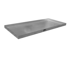 Bac de rétention pour petits récipients KGW 4, inox 1.4571