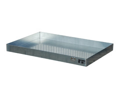 Bac de rétention pour petits récipients pour palettes KGW-P 3, galvanisé