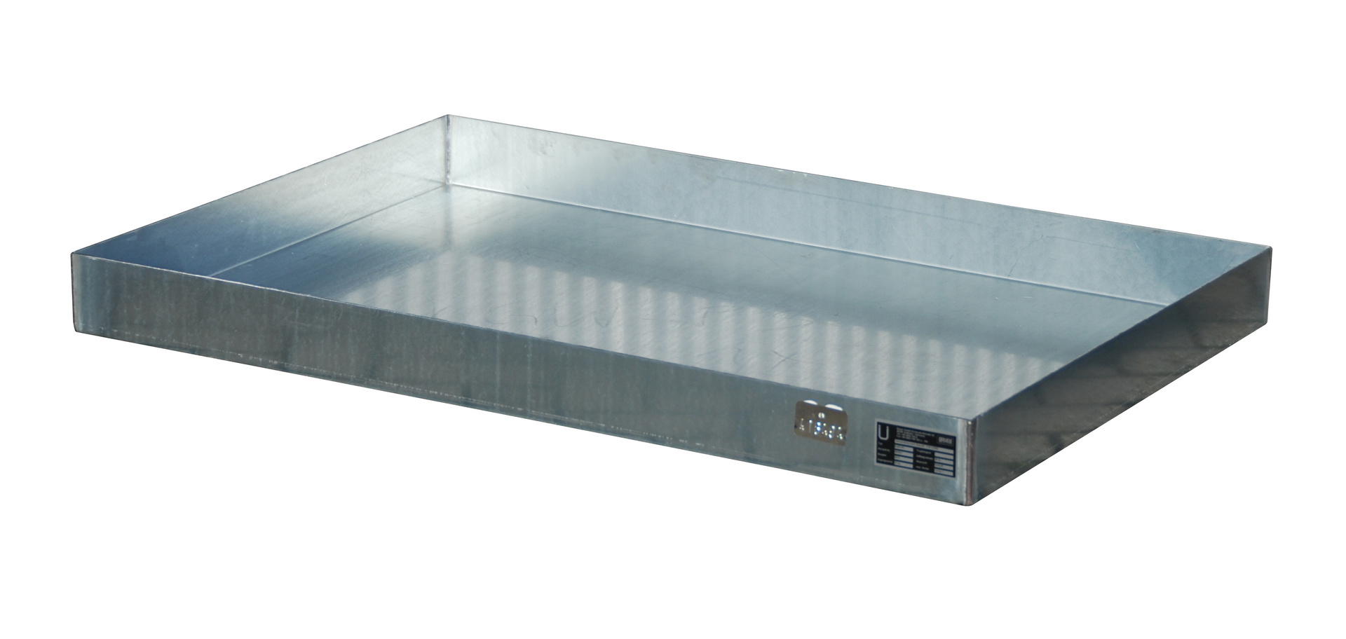 Bac de rétention pour petits récipients pour palettes KGW-P 3, galvanisé