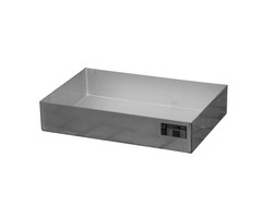 Bac de rétention pour petits récipients pour palettes KGW-P 1, inox 1.4571