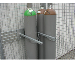 Fixation pour bouteille de gaz type, galvanisé à chaud
