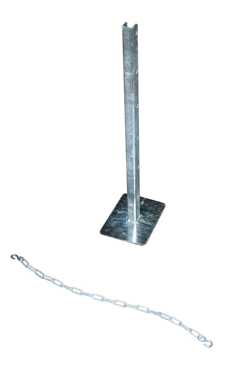 Fixation pour bouteille de gaz type, galvanisé à chaud