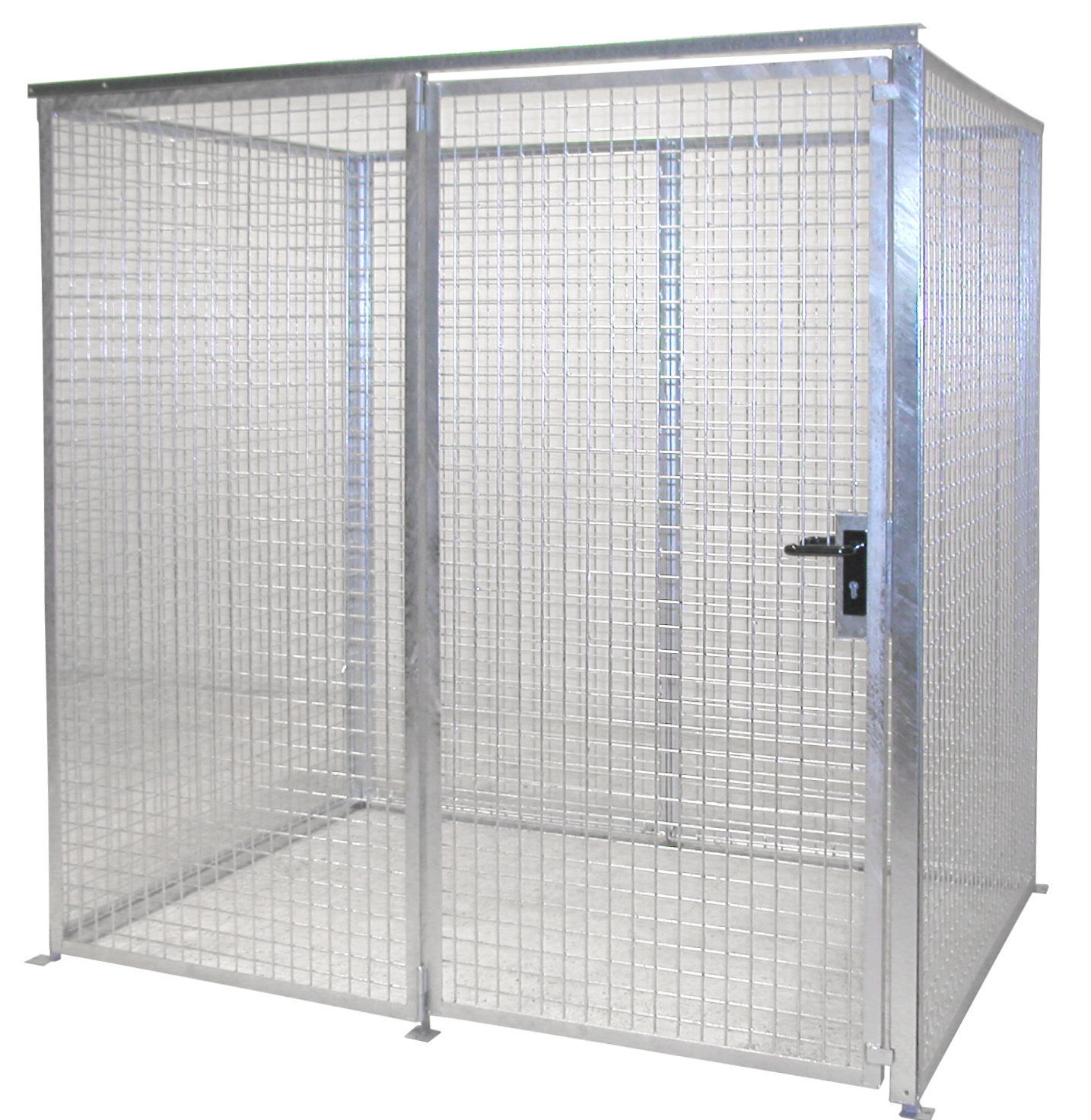 Gasflessen-container GFC-M2, vuurverzinkt