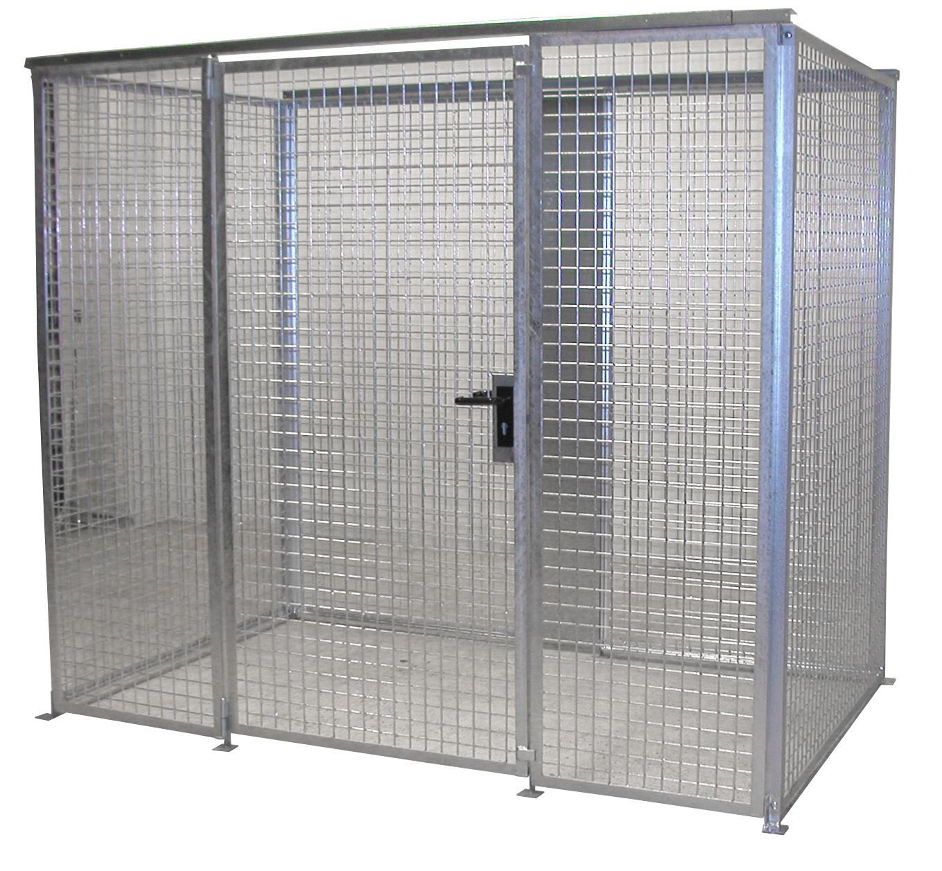 Box pour bouteilles de gaz GFC-M3, galvanisé à chaud