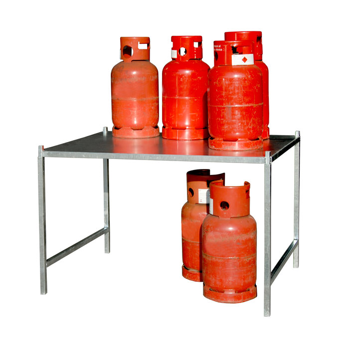 Gasflessenrek type GFG, verzinkt