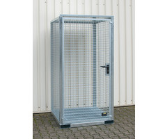 Gasflessen-container GFC-E/G M0, vuurverzinkt