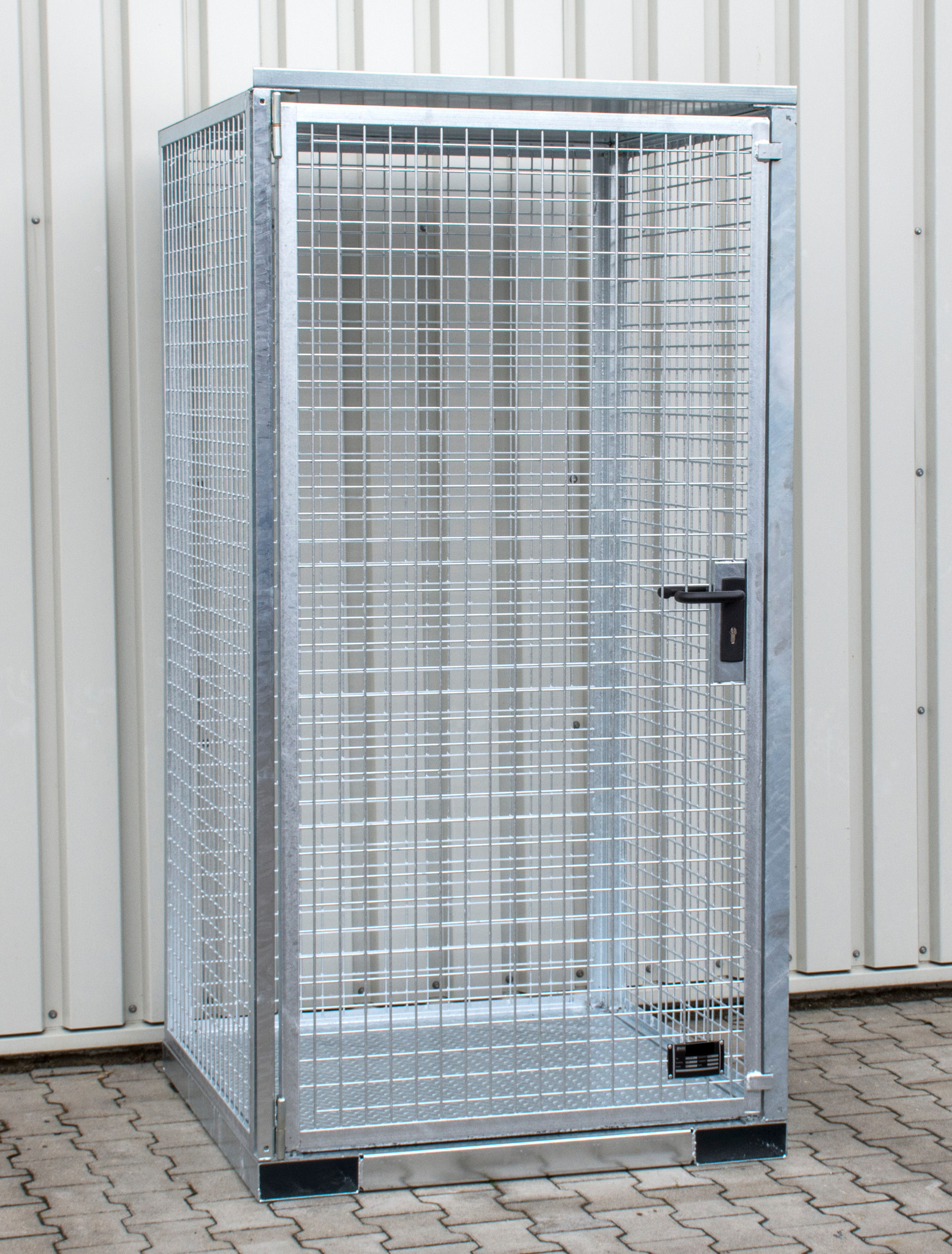 Gasflessen-container GFC-E/T M0, vuurverzinkt