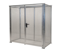 Box pour bouteilles de gaz GFC-M1-DF, galvanisé à chaud