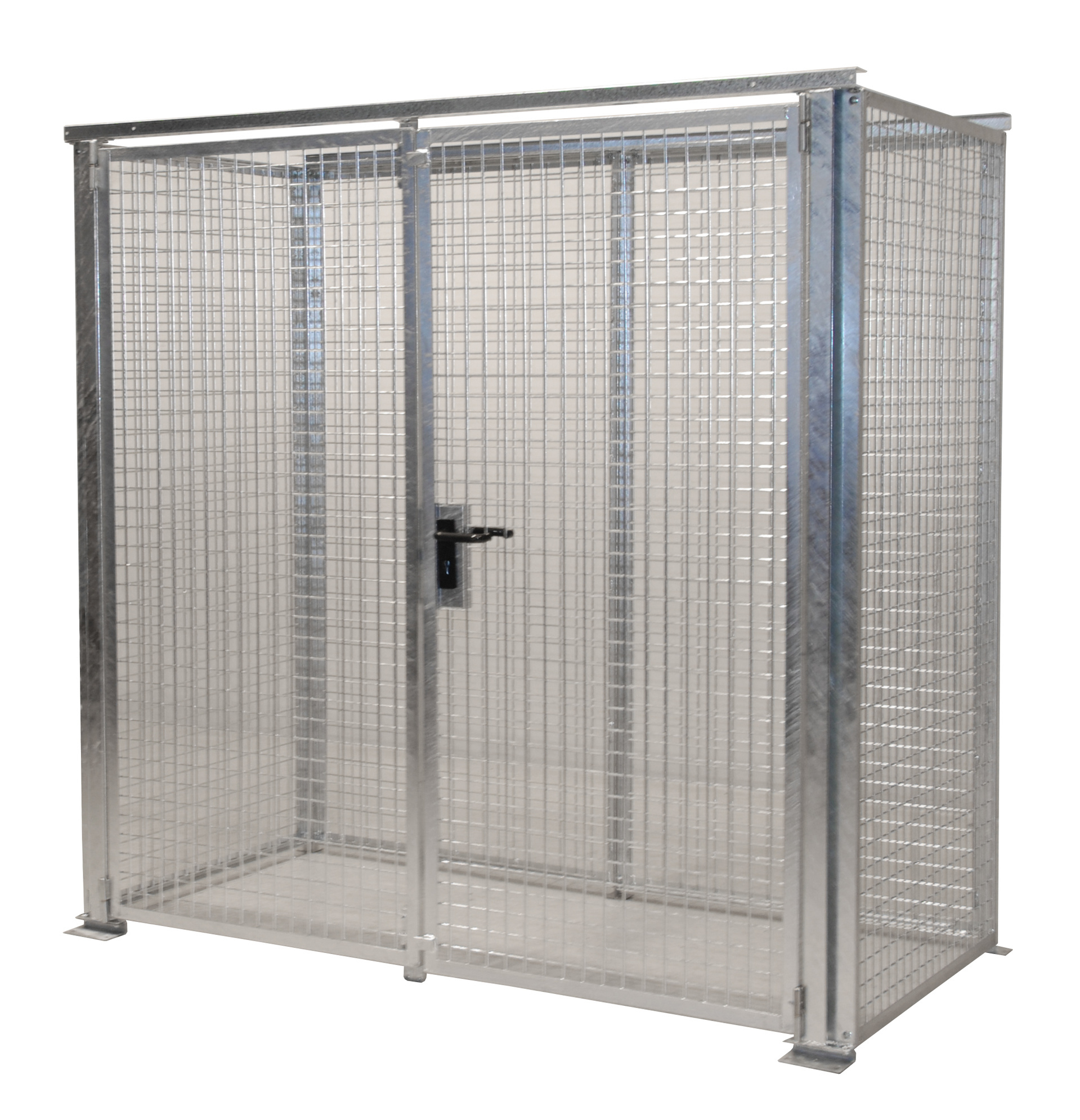 Box pour bouteilles de gaz GFC-M1-DF, galvanisé à chaud