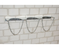 Fixation murale pour bouteilles de gaz GWH 230-III, galvanisé à chaud