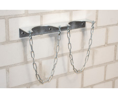 Fixation murale pour bouteilles de gaz GWH 140-II, galvanisé à chaud