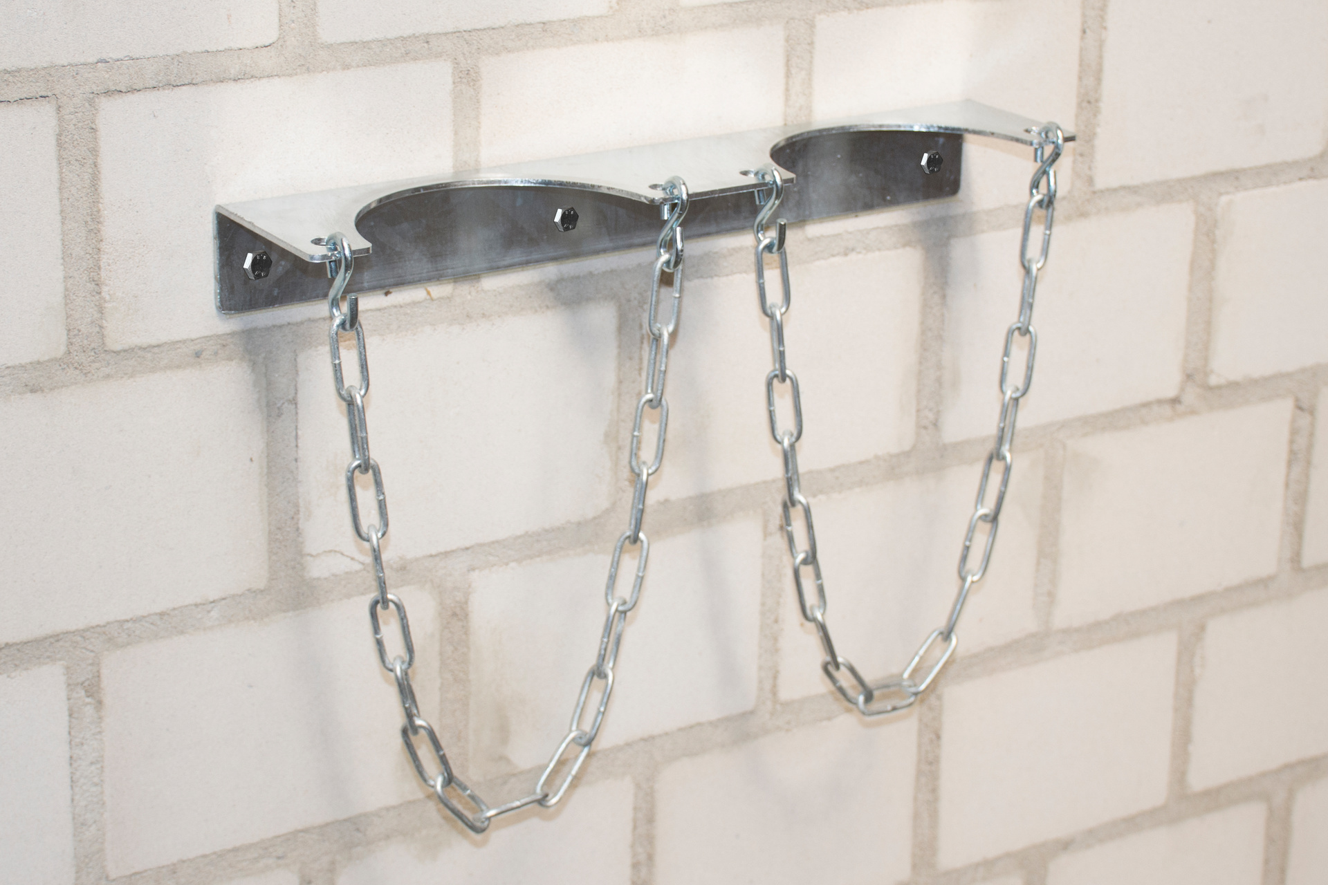 Fixation murale pour bouteilles de gaz GWH 140-II, galvanisé à chaud