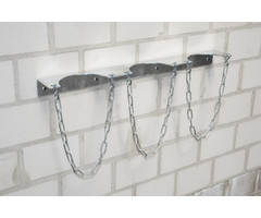 Fixation murale pour bouteilles de gaz GWH 140-III, galvanisé à chaud