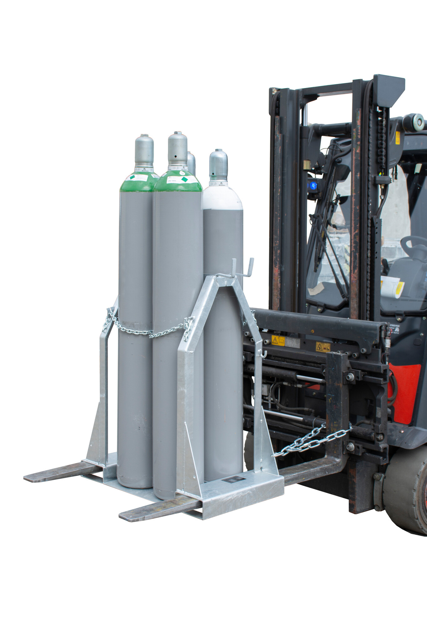 Palette pour bouteilles de gaz SFP 4, galvanisé à chaud