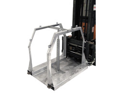 Palette pour bouteilles de gaz SFP 8, galvanisé à chaud