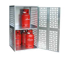 Dépôt pour bouteilles de gaz GFD-L 1, galvanisé
