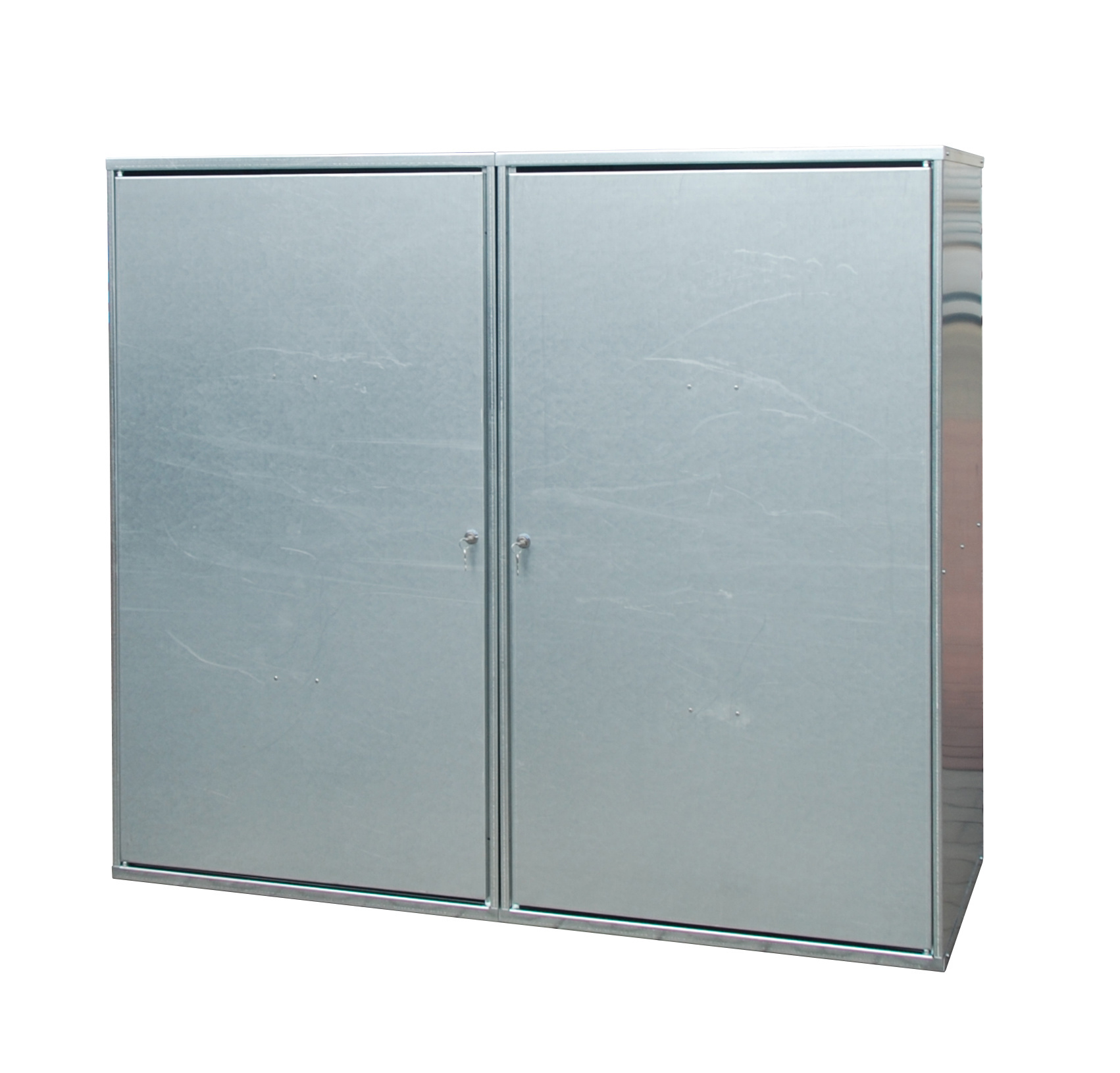 Dépôt pour bouteilles de gaz GFD-G 2, galvanisé