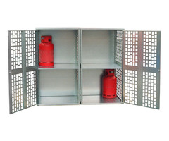 Gasflessen-depot GFD-L 2, verzinkt