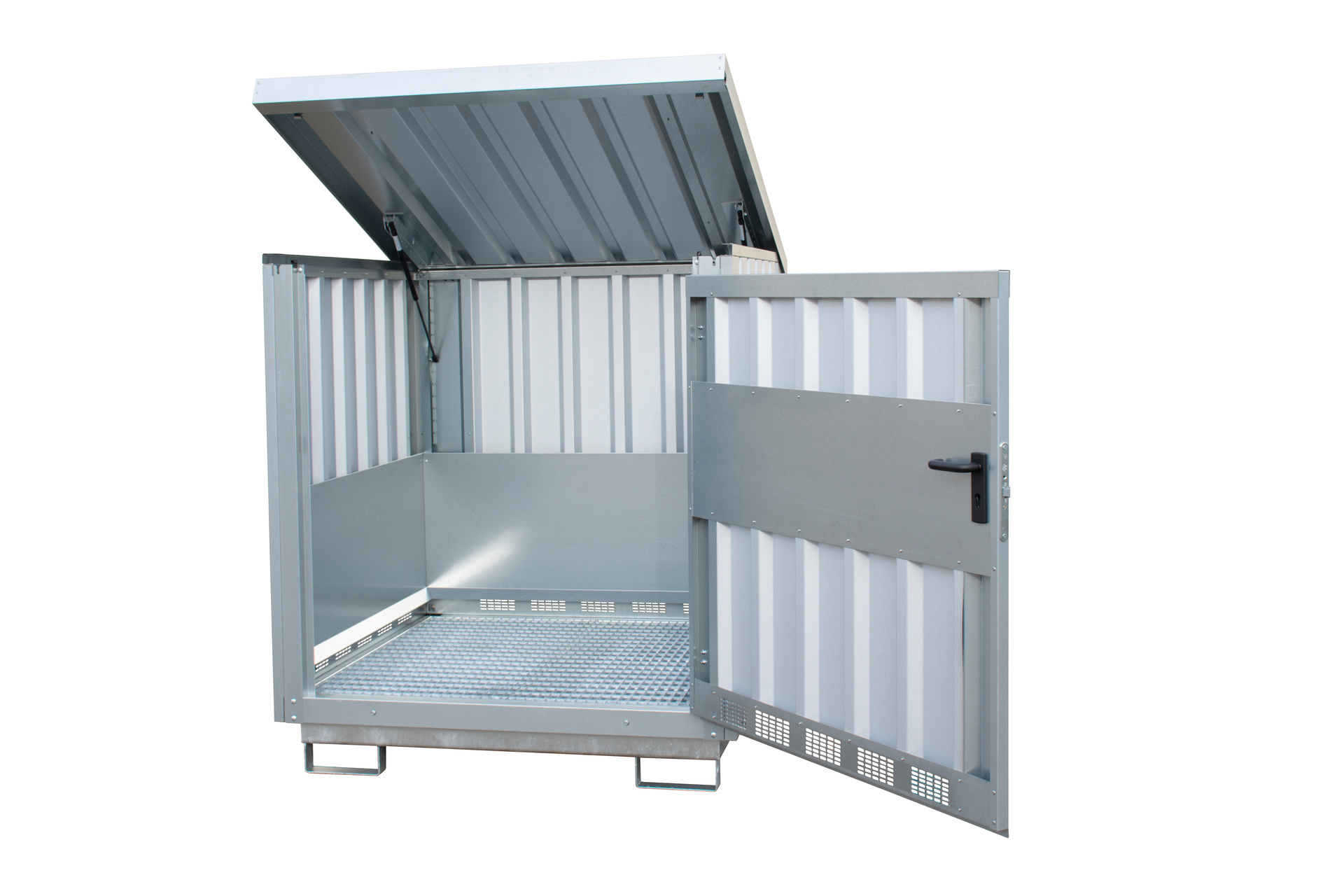 Depot voor gevaarlijke stoffen GD-E 4, verzinkt