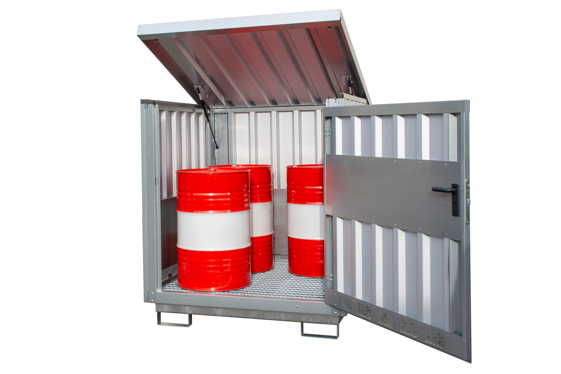 Depot voor gevaarlijke stoffen GD-E 4, verzinkt