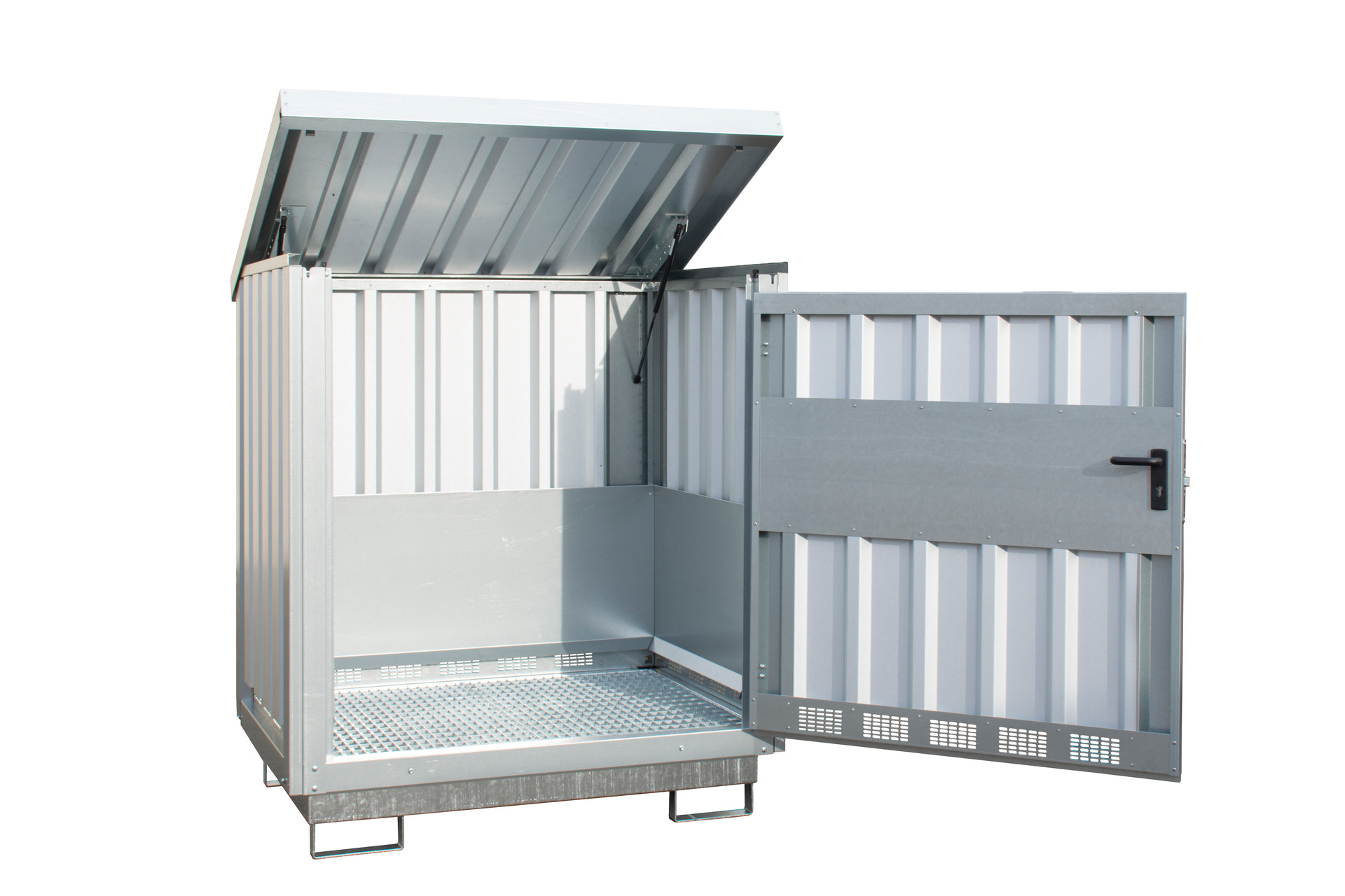 Dépôt pour matières dangereuses GD-E 2, galvanisé