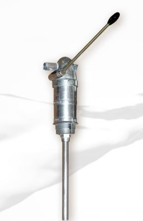Pompe à main K 10 C, pour filetage à fûts, convient pour carburants et diesel