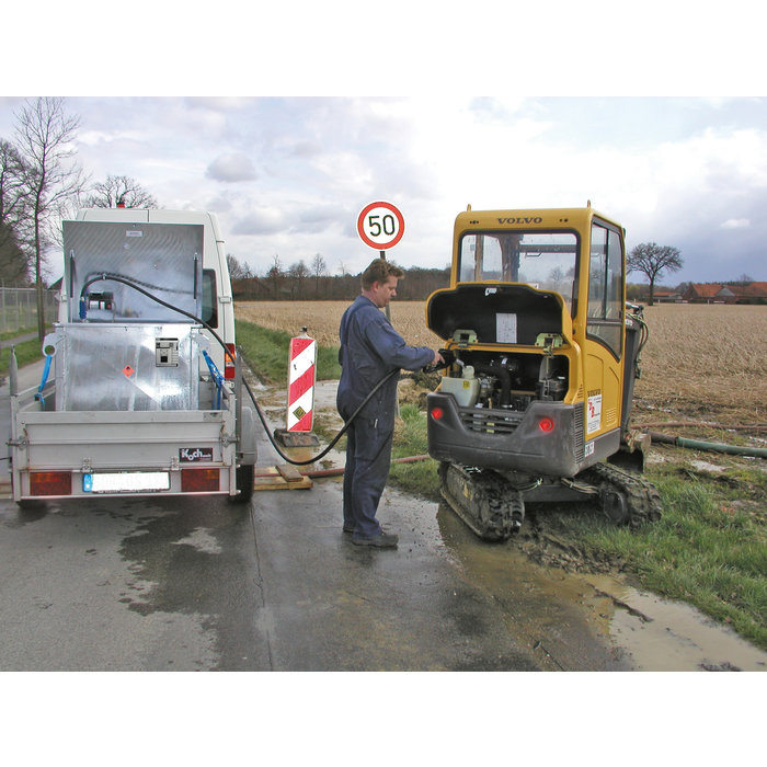 Brandstof-tank MT 450, vuurverzinkt