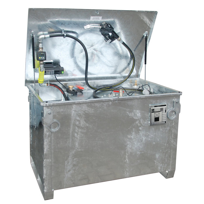 Cuve mobile pour carburant MT 600, galvanisé à chaud