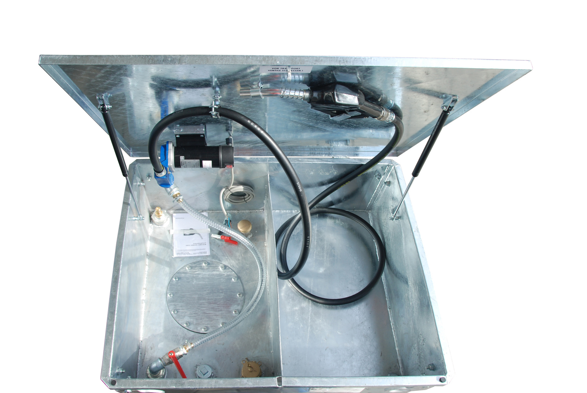 Cuve mobile pour carburant MT-E 300, galvanisé à chaud