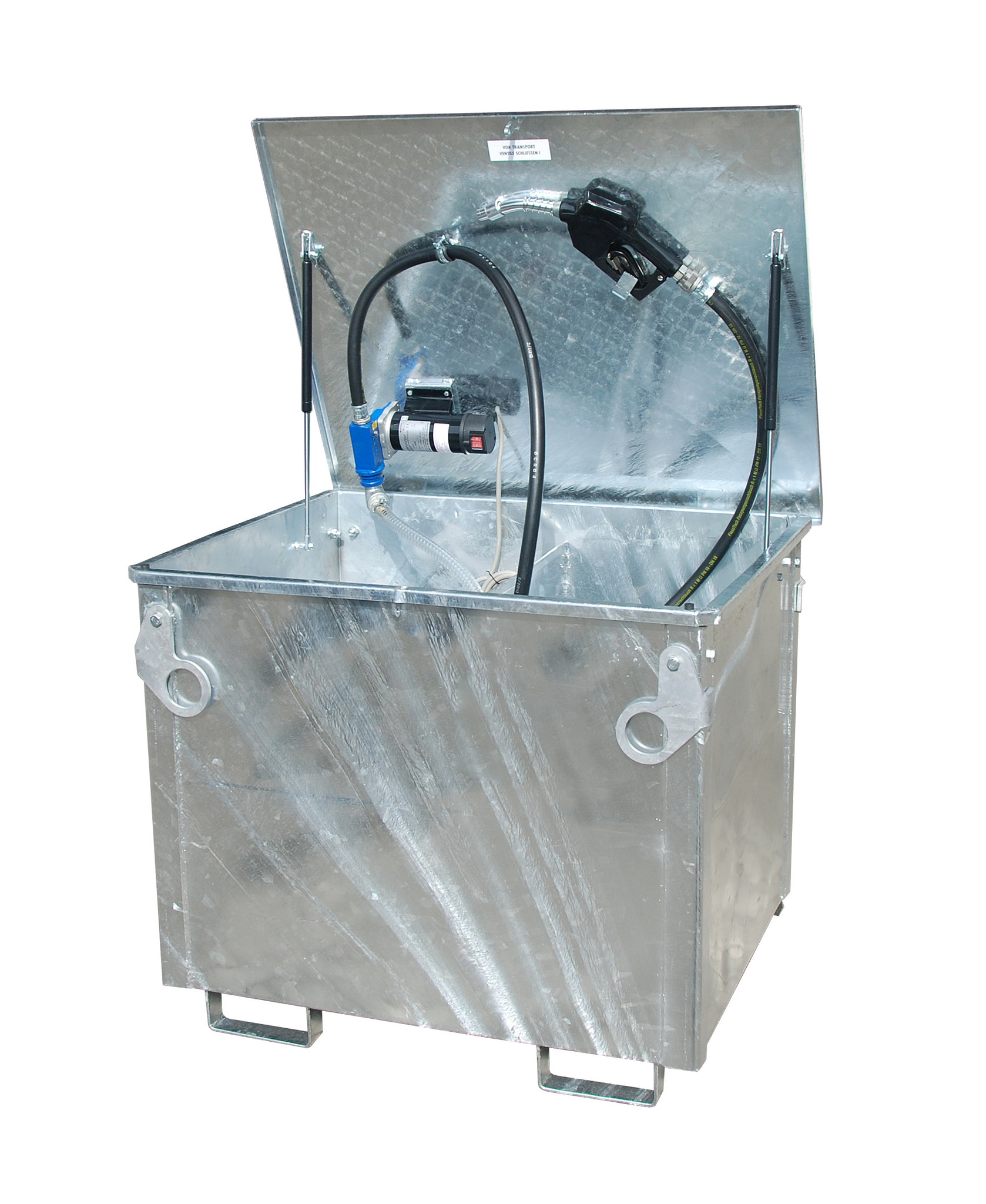 Cuve mobile pour carburant MT-E 300, galvanisé à chaud