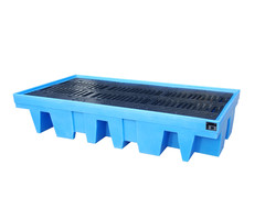 GREEN-LINE PE-opvangbak WP-PE 8/11, van robuust polyethyleen, blauw