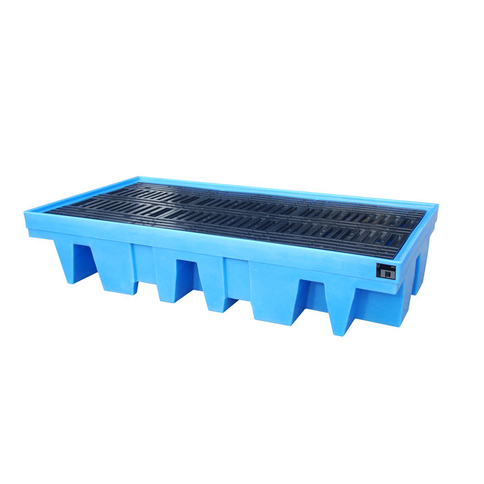 GREEN-LINE PE-opvangbak WP-PE 8/11, van robuust polyethyleen, blauw
