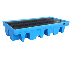 GREEN-LINE PE-opvangbak WP-PE 2/11, van robuust polyethyleen, blauw