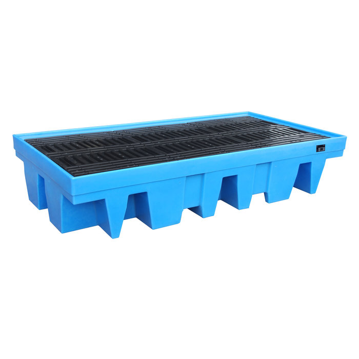 GREEN-LINE PE-opvangbak WP-PE 2/11, van robuust polyethyleen, blauw