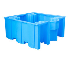 GREEN-LINE PE-opvangbak WP 1/11, van robuust polyethyleen, blauw