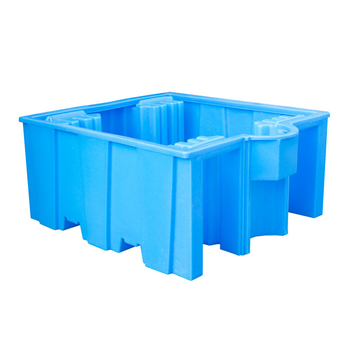 GREEN-LINE PE-opvangbak WP 1/11, van robuust polyethyleen, blauw