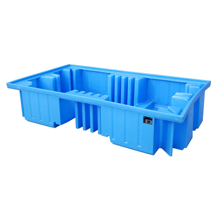GREEN-LINE PE-opvangbak WP 2/11, van robuust polyethyleen, blauw