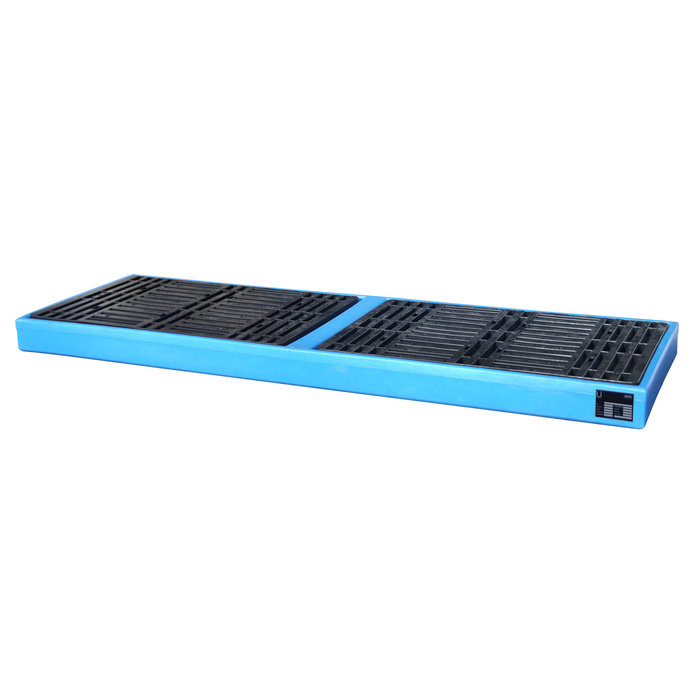 GREEN-LINE PE-Bodembeschermbak BWPS-PE 300, van robuust polyethyleen, blauw