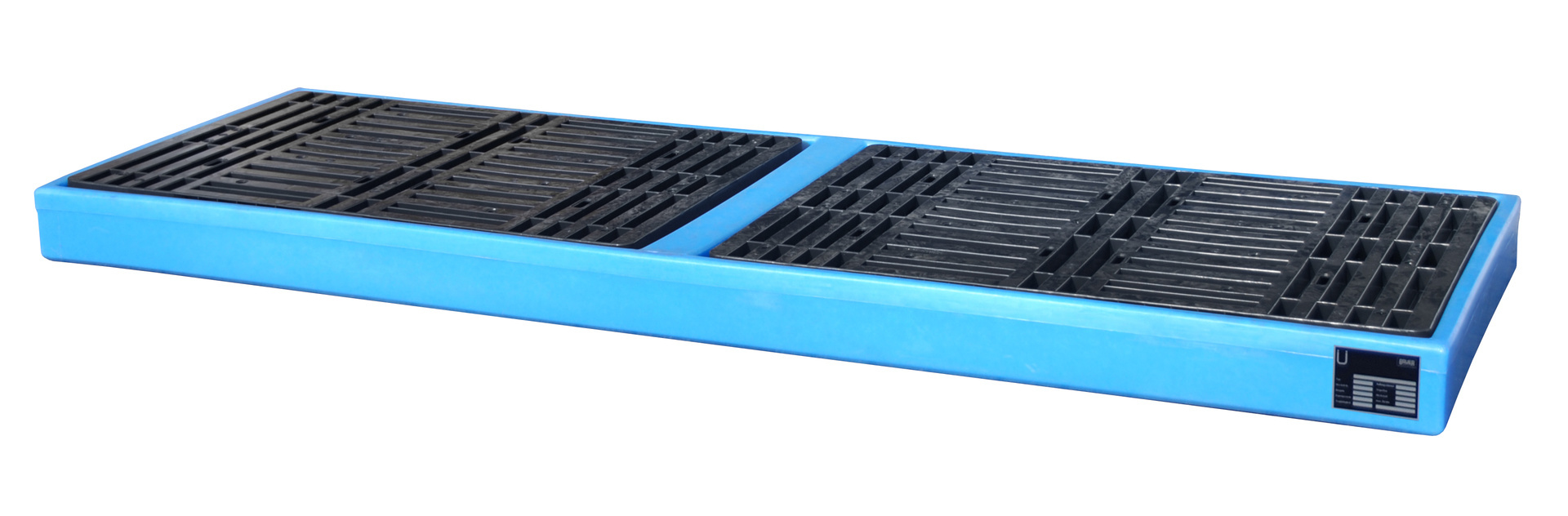 GREEN-LINE PE-Bodembeschermbak BWPS-PE 300, van robuust polyethyleen, blauw