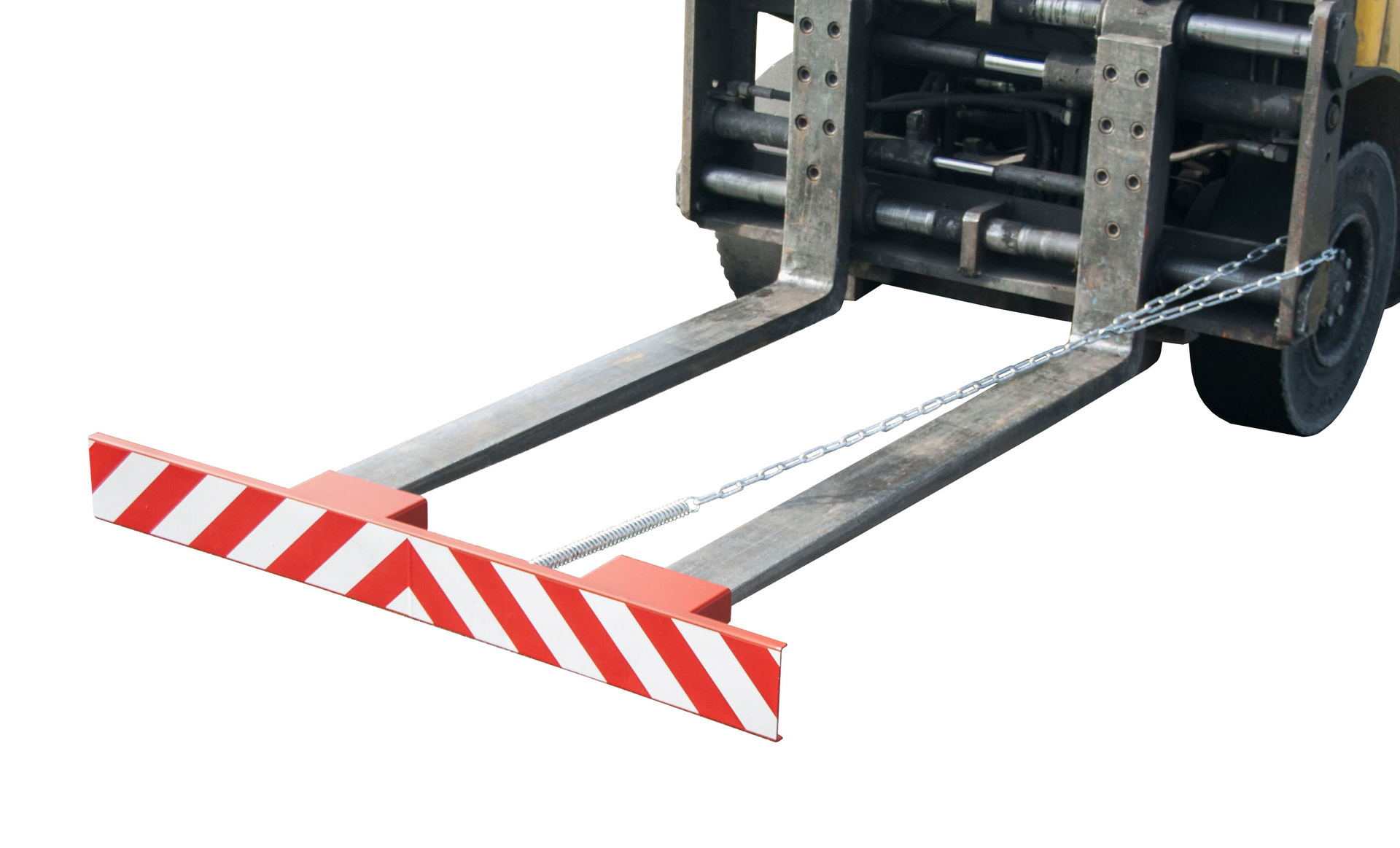 Vorktandschild GZS, gelakt, vuurrood