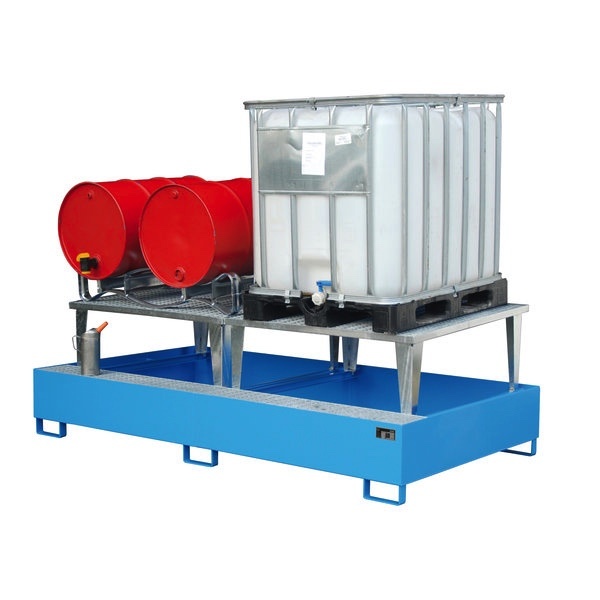 Opvangbak AWA voor IBC's en vaten