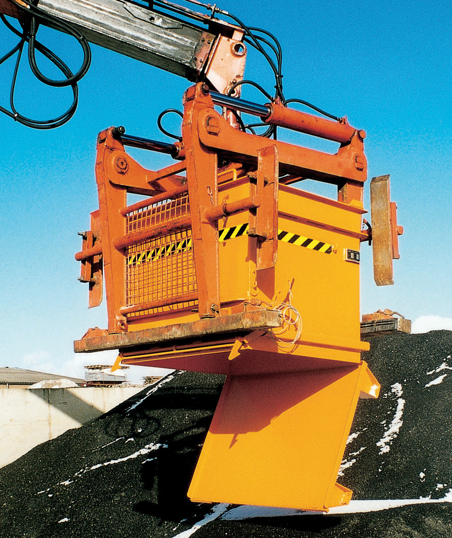 Conteneur B.T.P. BC 1000 (dévérouillage par pince lève-bloc)