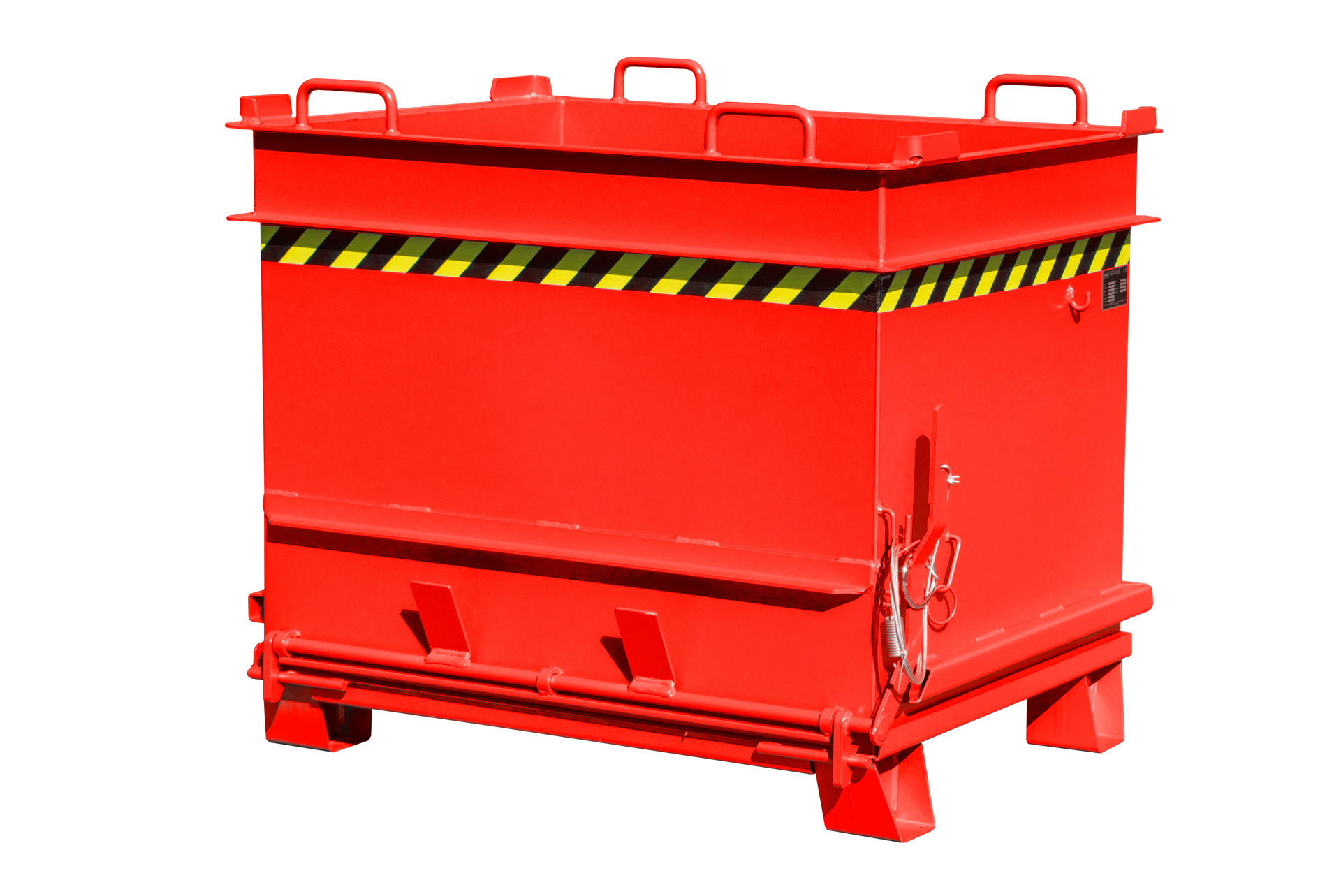 Bouwstofcontainer BC 1000 (steenklem-ontgrendeling)