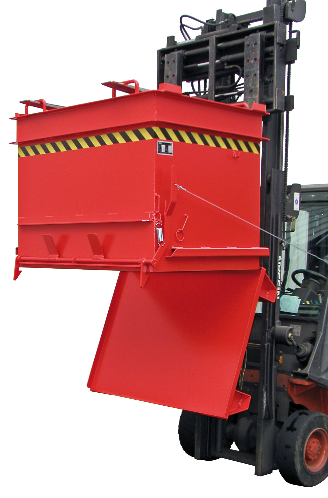 Conteneur B.T.P. BC 1000 (dévérouillage par pince lève-bloc)