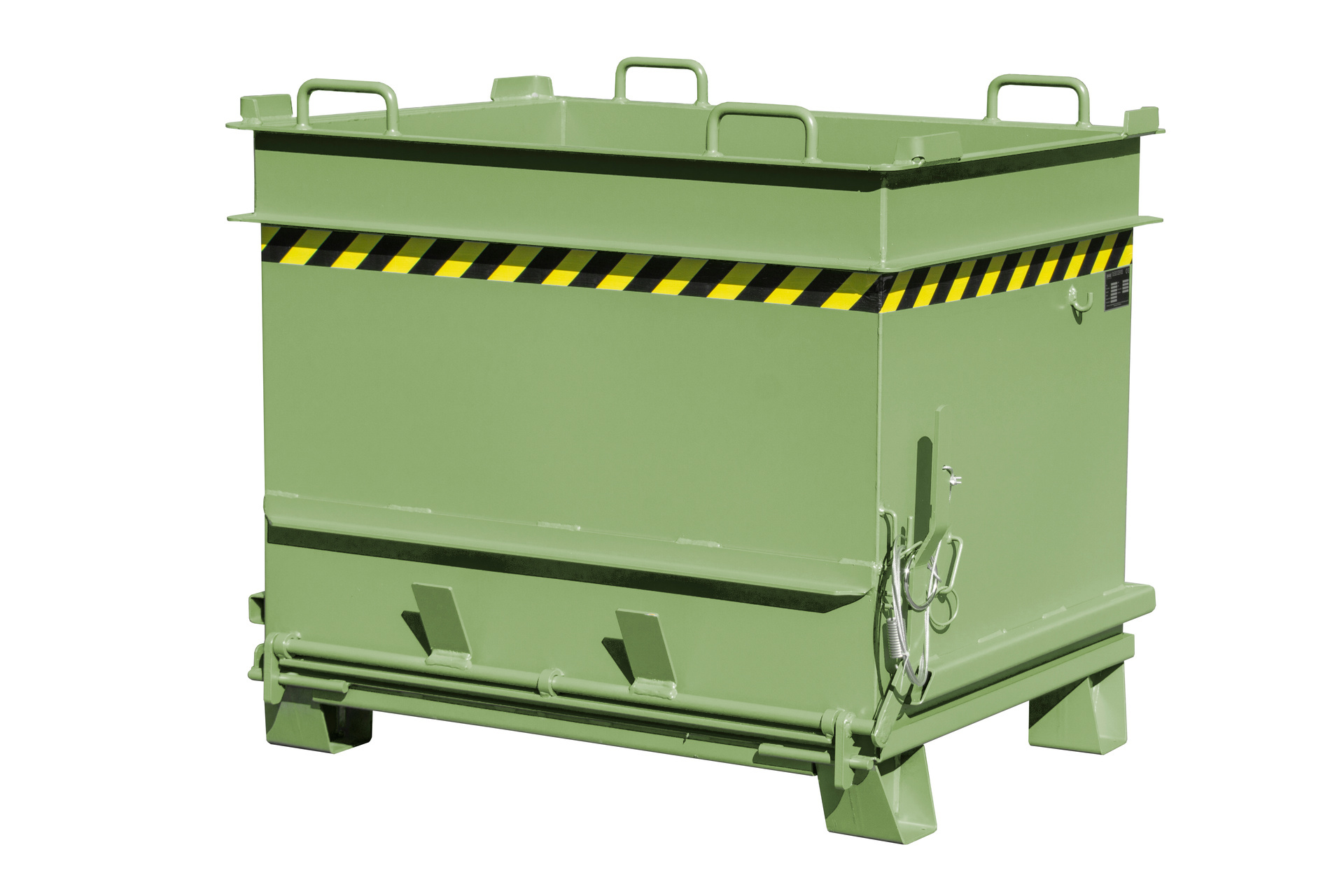 Bouwstofcontainer BC 1000 (steenklem-ontgrendeling)