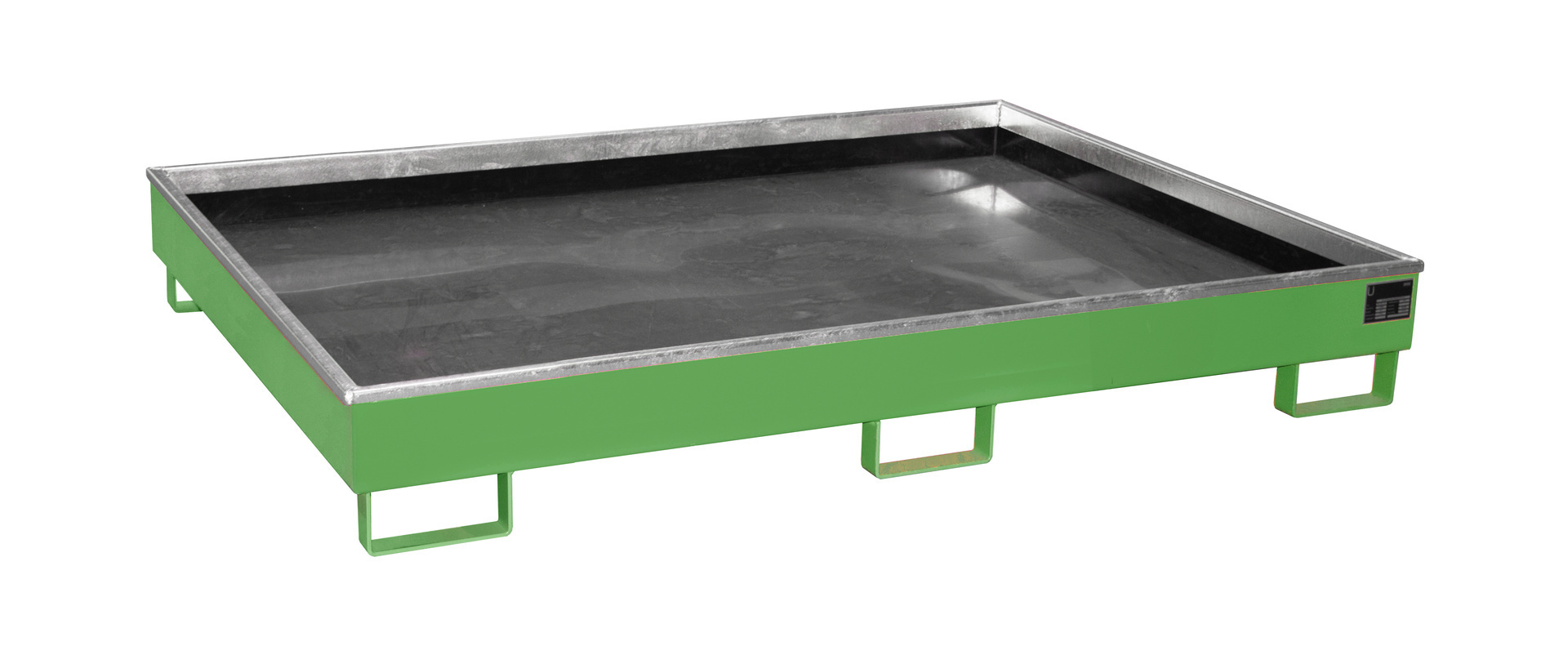 Bac de rayonnage avec insert PE RW 1800 PE