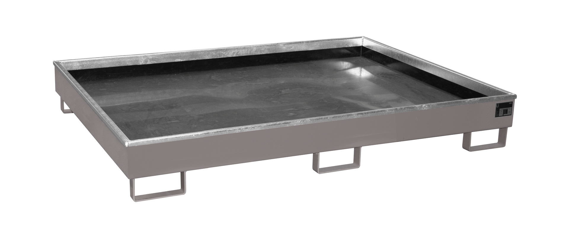 Bac de rayonnage avec insert PE RW 1800 PE