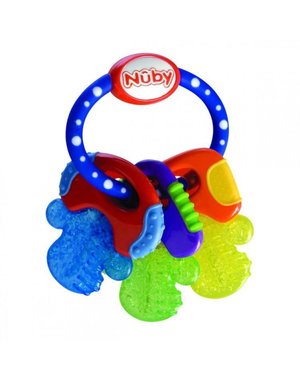 Nûby Nuby - Koelbijtsleutels blauw - 3m+