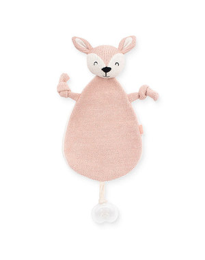 Jollein Jollein - Knuffeldoekje Deer - Pale pink